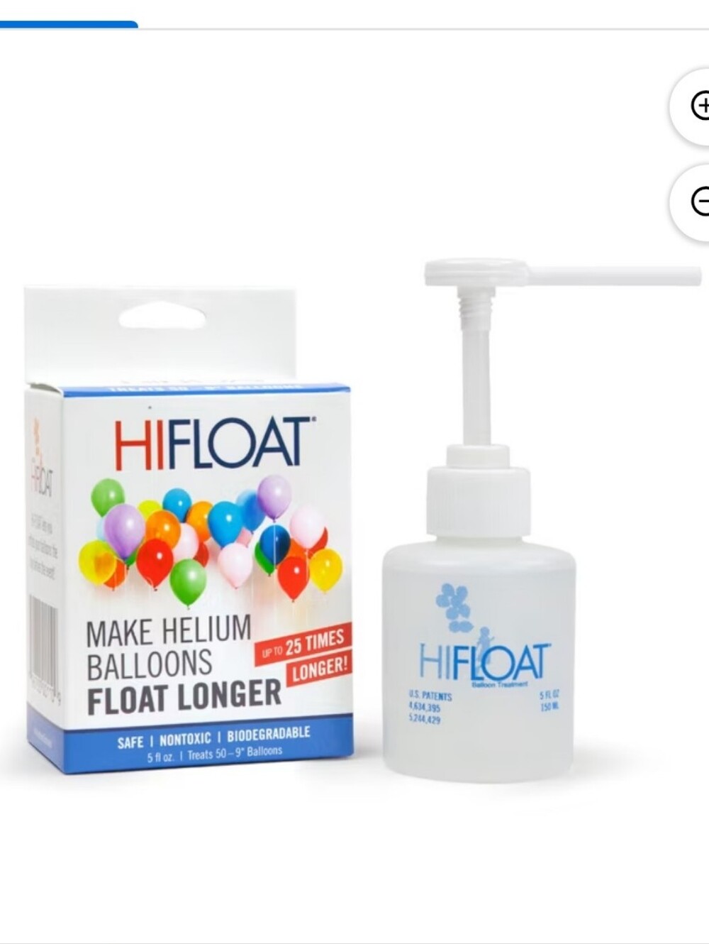 HiFloat Helium Balloon Treatment For Extended Float Time